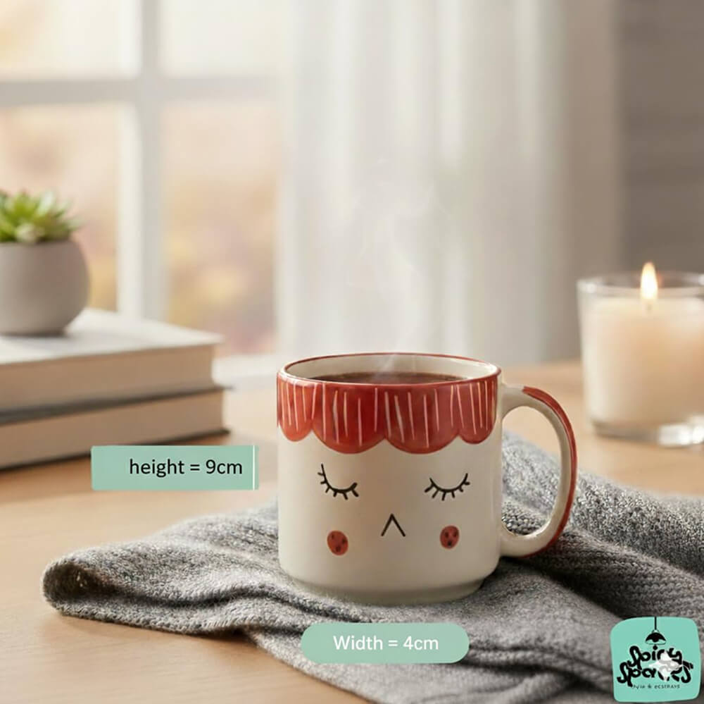 Blush & Brew Coffee Mug, Cup Pack of 2